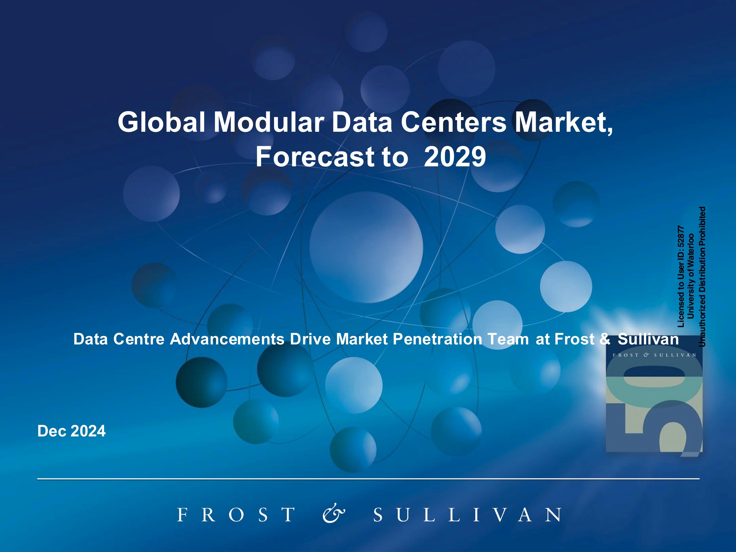 沙利文发布《Global Modular Data Centers Market, Forecast to 2029》