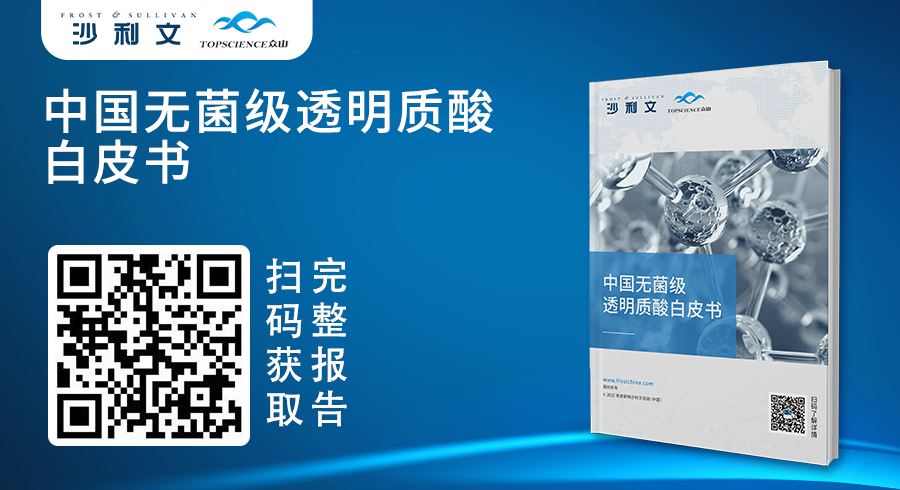 沙利文受邀出席2023生物科技产业创新论坛暨众山生物无菌级透明质酸钠新品发布会,并发布《中国无菌级透明质酸白皮书》