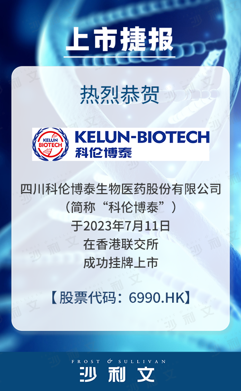 上市捷报丨沙利文助力四川科伦博泰生物医药股份有限公司成功赴港上市(6990.HK)